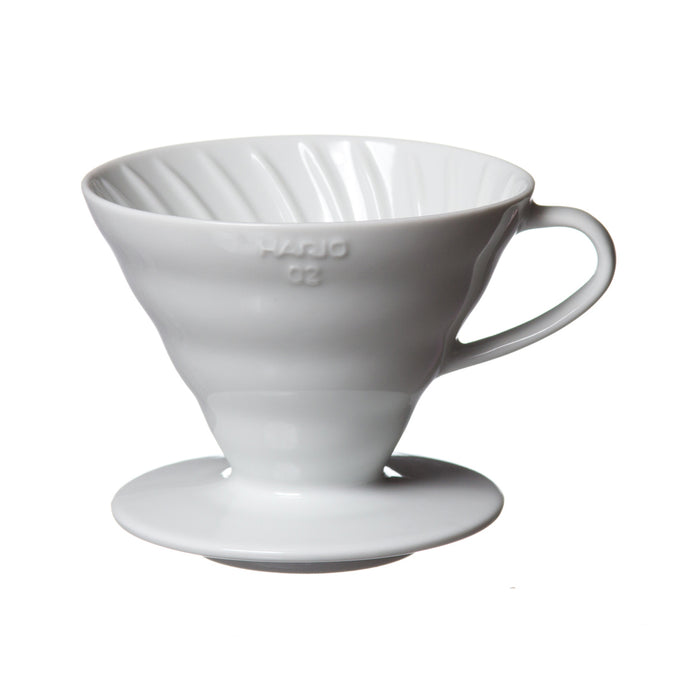 This White Hario V60 Ceramic Dripper 02 Set is all you need to be your own barista at home.